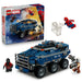 LEGO | Marvel Spider-Man Prison Transport Chase - Superhero Toy w/Armoured Car & 4 Minifigures incl. Tombstone & Tarantula - Gift for 8+ Year Old Boys & Movie Fans - 76349