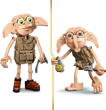 LEGO Harry Potter 2in1 Dobby de Vrije Elf Speelgoed - Bouwpakket voor Kinderen - Verandert in Knijster Figuur - Kinderkamer Decoratie - Cadeau voor Meisjes, Jongens en Fans Vanaf 8 Jaar - 76469