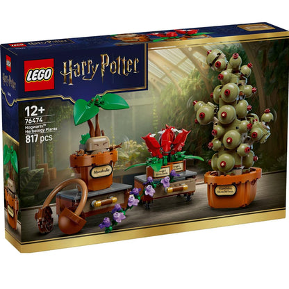 LEGO Harry Potter Zweinstein Kruidenkunde Planten - Speelgoed voor Kinderen met Kunstmatige Planten en Bloemen - Kinderkamer Decoratie - Cadeau voor Meisjes, Jongens en Fans Vanaf 12 Jaar - 76474