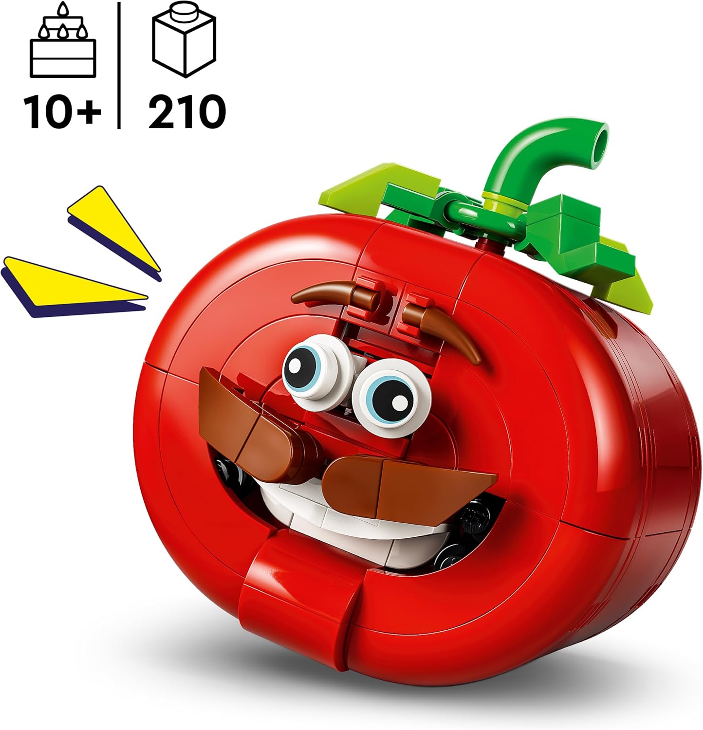 LEGO Fortnite Tomatohead Bouwpakket voor Kinderen met - Kinderkamer Decoratie - Model met Mini-Pizzarestaurant - Cadeau voor Jongens, Meisjes en Gamers vanaf 10 Jaar 77079