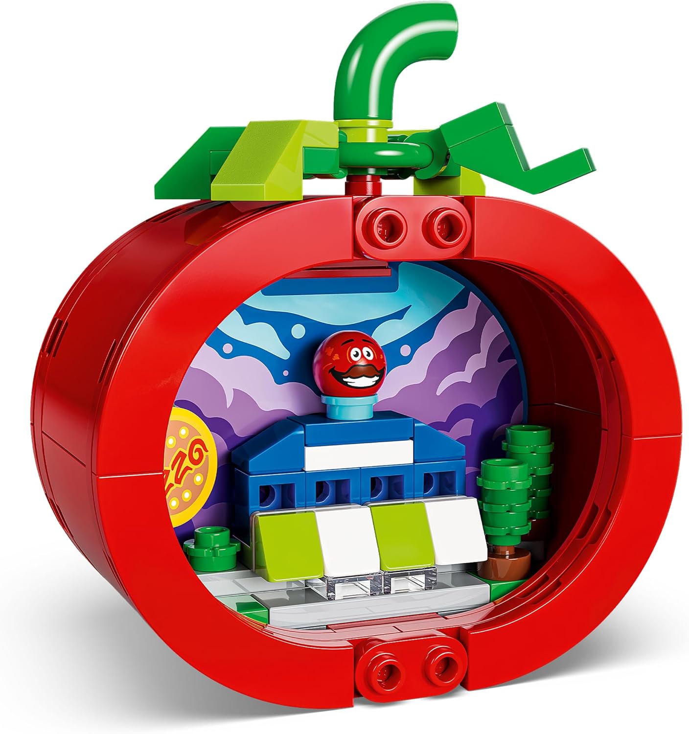 LEGO Fortnite Tomatohead Bouwpakket voor Kinderen met - Kinderkamer Decoratie - Model met Mini-Pizzarestaurant - Cadeau voor Jongens, Meisjes en Gamers vanaf 10 Jaar 77079
