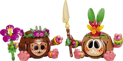 LEGO | Disney Moana Kakamora - Toy incl. 2 Flowerpot Figures w/Artificial Flowers for Kids' Room Decor - Gift for 9+ Year Old Girls & Movie Fans - 43293