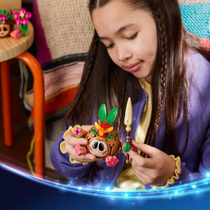 LEGO | Disney Moana Kakamora - Toy incl. 2 Flowerpot Figures w/Artificial Flowers for Kids' Room Decor - Gift for 9+ Year Old Girls & Movie Fans - 43293