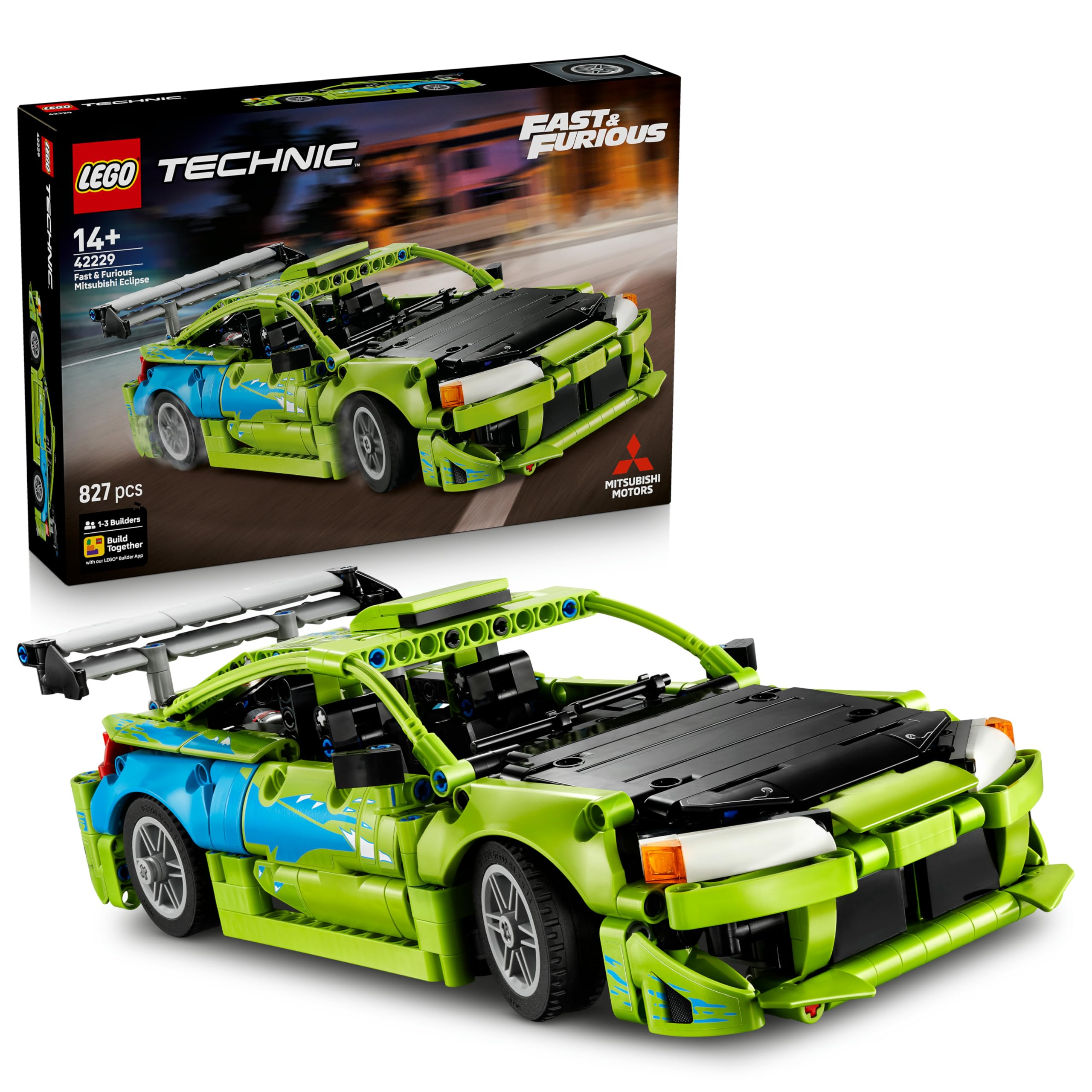 Lego - Technic - Fast And Furious Mitsubishi Eclipse Car (42229)