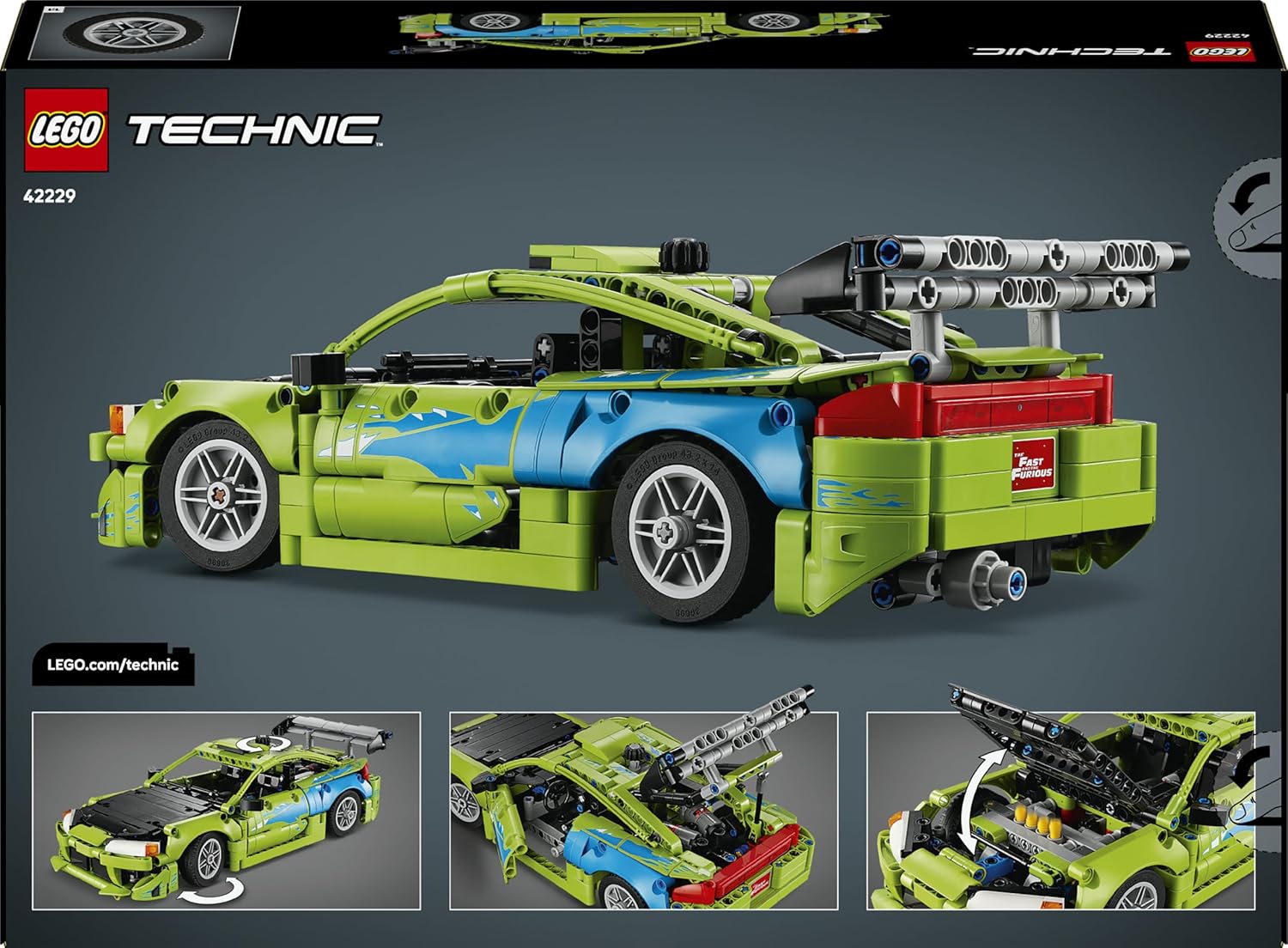 Lego - Technic - Fast And Furious Mitsubishi Eclipse Car (42229)
