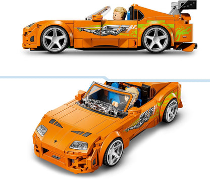 LEGO Speed Champions The Fast and The Furious Toyota Supra MK4 Auto Speelgoed voor Kinderen - Bouwpakket met Brian O’Conner Minifiguur - Cadeau voor Jongens, Tieners en Fans Vanaf 10 Jaar 77260