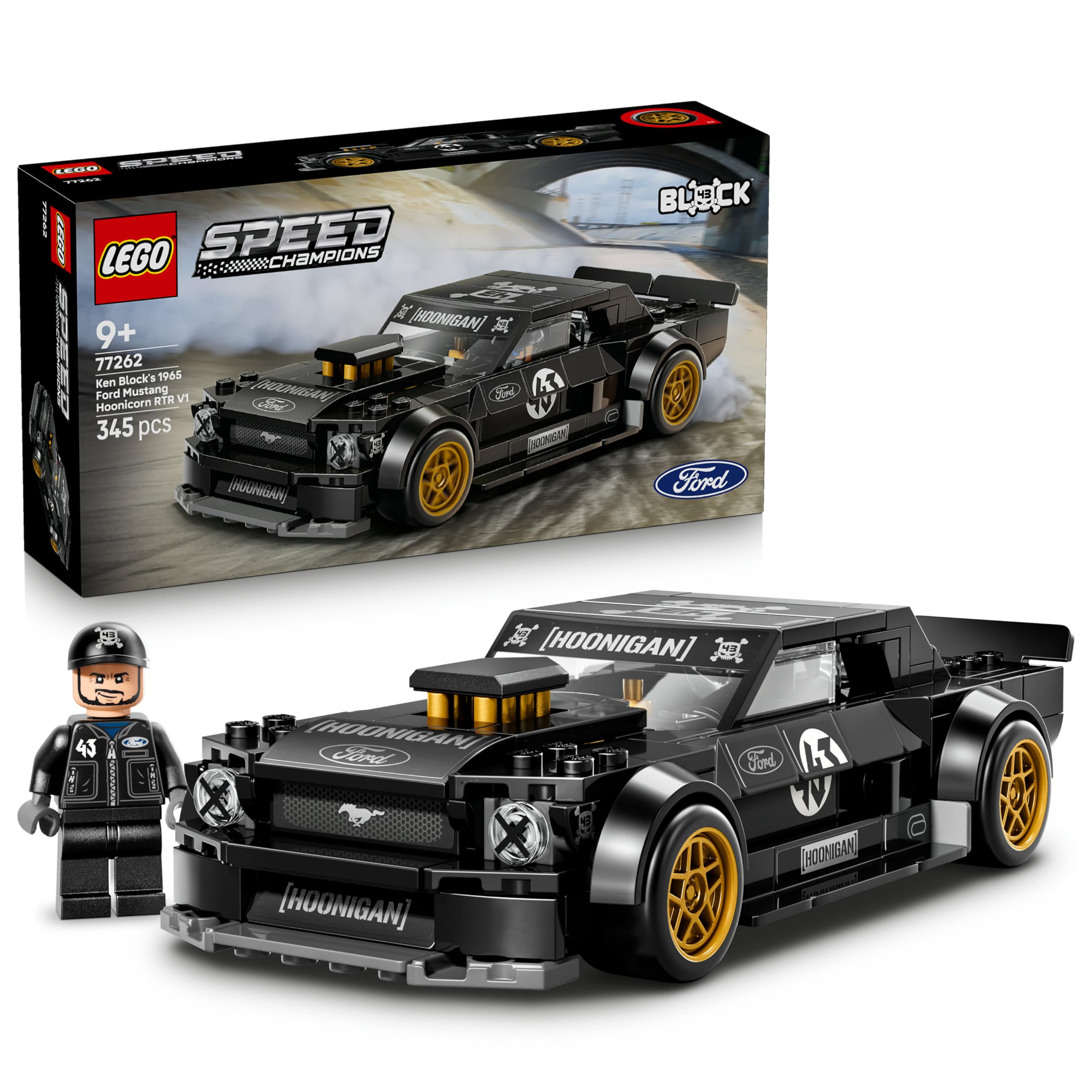 Lego Speed Champions: Ken Block’S ’65 Ford Mustang Hoonicorn V1 (77262)