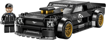 LEGO Speed Champions Ken Blocks '65 Ford Mustang Hoonicorn V1 Muscle Car Auto Speelgoed voor Kinderen - Bouwpakket met Minifiguur - Kinderkamer Decoratie - Cadeau voor Jongens Vanaf 9 Jaar 77262