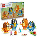 LEGO Bluey Brick-Built Bluey Family - Educational Toy incl. 4 Figures w/Changing Expressions & Accessories - Montessori Set - Birthday Gift for 5+ Year Old Girls & Boys - 11217