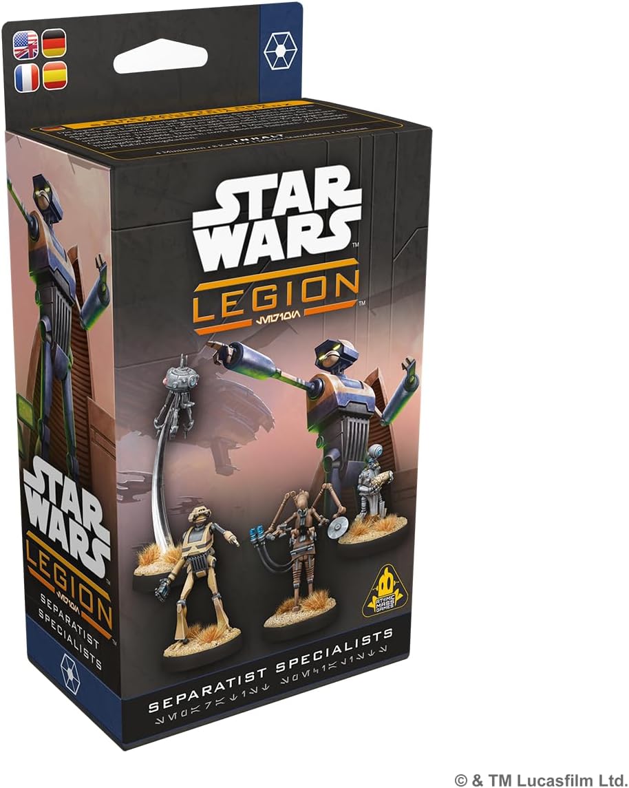Asmodee | Star Wars: Legion – Separatist Specialists | Miniatures Game | Ages 14+ | 2 Players | 90 Minutes Playing Time