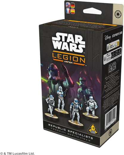 Asmodee | Star Wars: Legion - Republic Specialists | Miniatures Game | Ages 14+ | 2 Players | 90 Minutes Playing Time