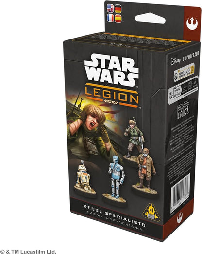 Asmodee | Star Wars: Legion - Rebel Specialists | Miniatures Game | Ages 14+ | 2 Players | 90 Minutes Playing Time