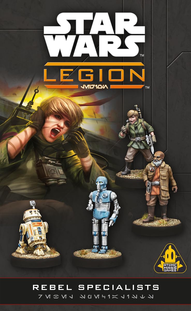 Asmodee | Star Wars: Legion - Rebel Specialists | Miniatures Game | Ages 14+ | 2 Players | 90 Minutes Playing Time