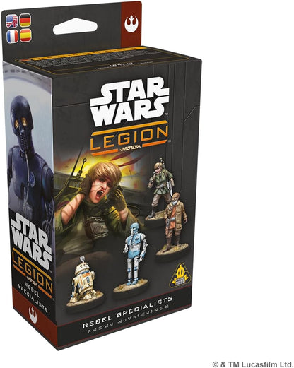 Asmodee | Star Wars: Legion - Rebel Specialists | Miniatures Game | Ages 14+ | 2 Players | 90 Minutes Playing Time