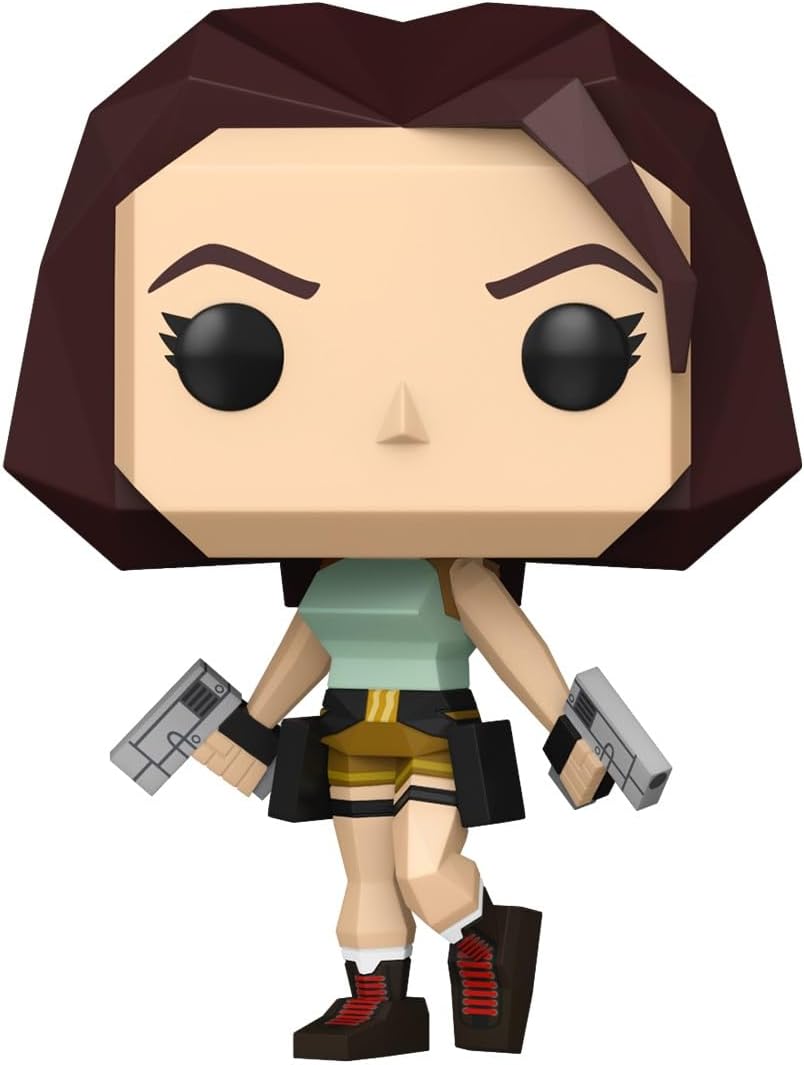Funko Pop! Games: Tomb Raider - Lara Croft - (Polygon) - Collectable Vinyl Figure - Gift Idea - Official Merchandise - Toys for Kids & Adults - Video Games Fans - Model Figure for Collectors