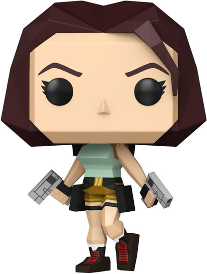 Funko Pop! Games: Tomb Raider - Lara Croft - (Polygon) - Collectable Vinyl Figure - Gift Idea - Official Merchandise - Toys for Kids & Adults - Video Games Fans - Model Figure for Collectors
