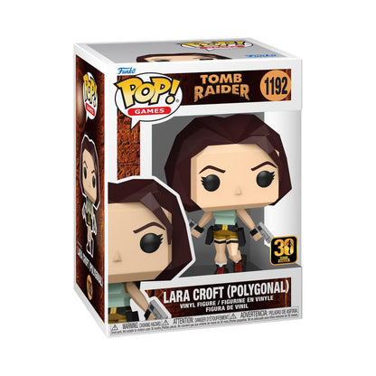 Funko Pop! Games: Tomb Raider - Lara Croft - (Polygon) - Collectable Vinyl Figure - Gift Idea - Official Merchandise - Toys for Kids & Adults - Video Games Fans - Model Figure for Collectors
