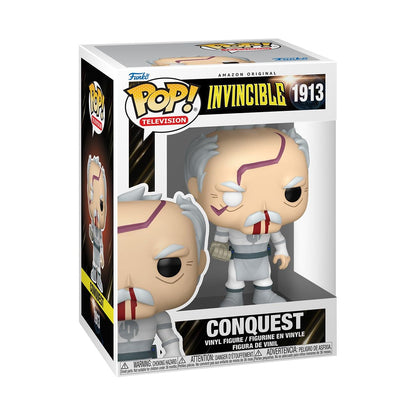 Funko POP! TV: Invincible - Conquest - 1 in 6 chance of receiving the rare Chase variant - Styles may vary - Collectable Vinyl Figure - Gift Idea - Official Merchandise - Toys For Kids & Adults