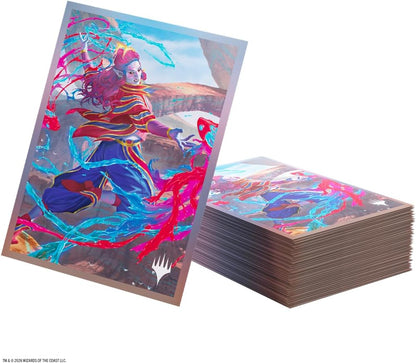 Gamegenic | Magic: The Gathering | Secrets of Strixhaven Premium Art Sleeves - Commander 2 | Trading Card Game Accessory | Ages 13+
