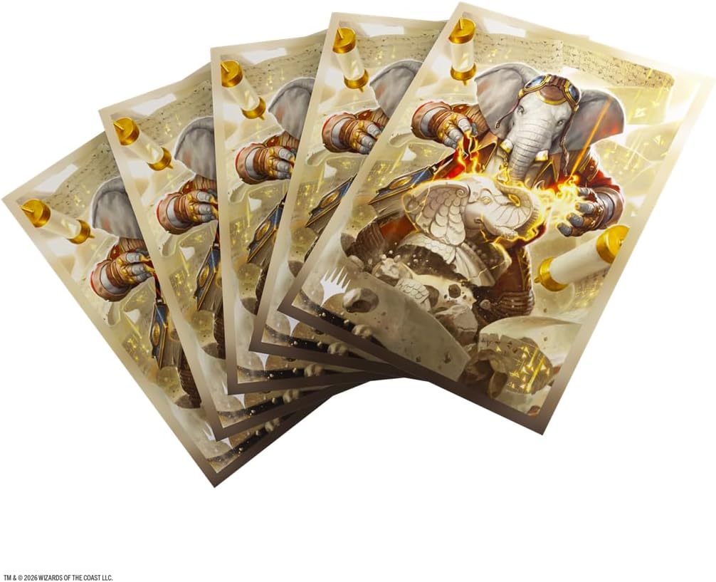 Gamegenic | Magic: The Gathering | Secrets of Strixhaven Premium Art Sleeves - Commander 3 | Trading Card Game Accessory | Ages 13+