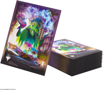 Gamegenic | Magic: The Gathering | Secrets of Strixhaven Premium Art Sleeves - Commander 5 | Trading Card Game Accessory | Ages 13+