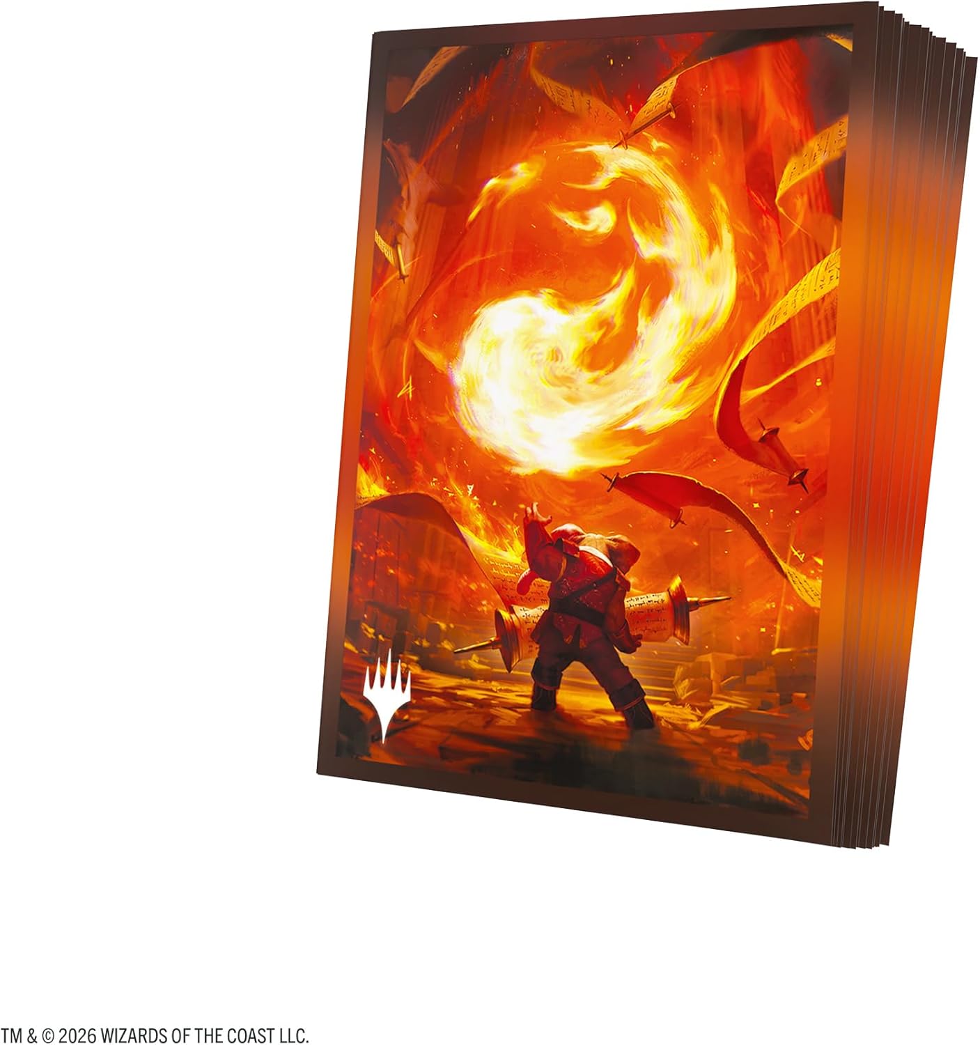 Gamegenic | Magic: The Gathering | Secrets of Strixhaven Premium Art Sleeves - Mana 4 | Trading Card Game Accessory | Ages 13+