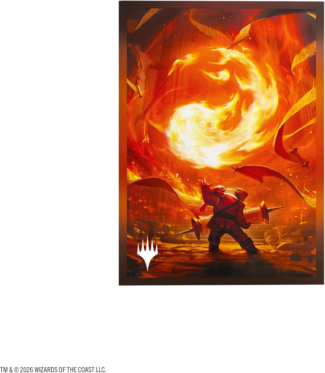 Gamegenic | Magic: The Gathering | Secrets of Strixhaven Premium Art Sleeves - Mana 4 | Trading Card Game Accessory | Ages 13+