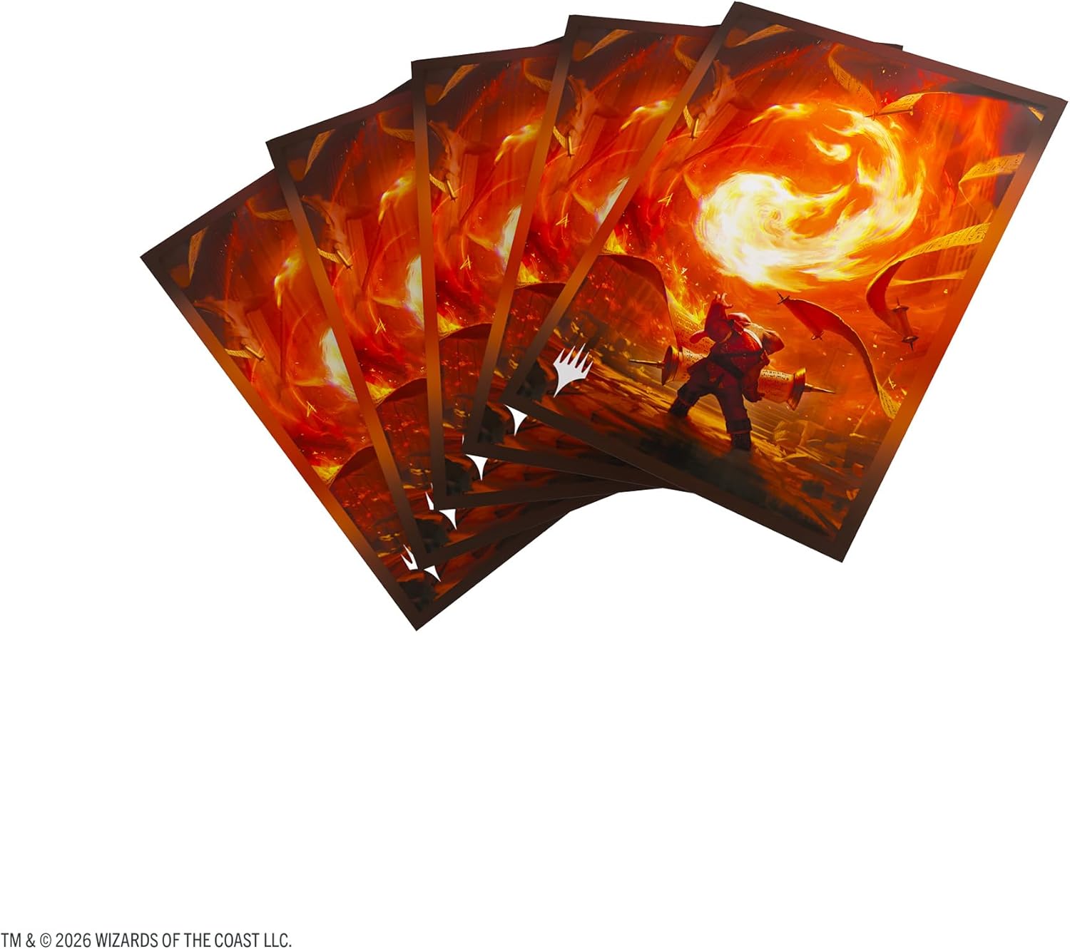 Gamegenic | Magic: The Gathering | Secrets of Strixhaven Premium Art Sleeves - Mana 4 | Trading Card Game Accessory | Ages 13+