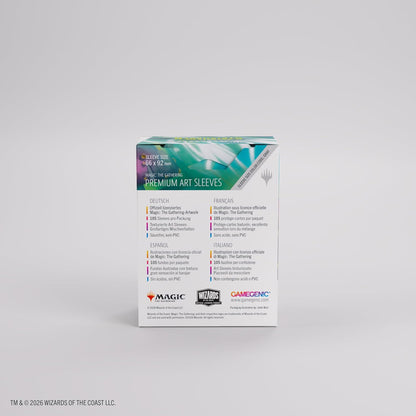 Gamegenic | Magic: The Gathering | Secrets of Strixhaven Premium Art Sleeves - Mana 5 | Trading Card Game Accessory | Ages 13+