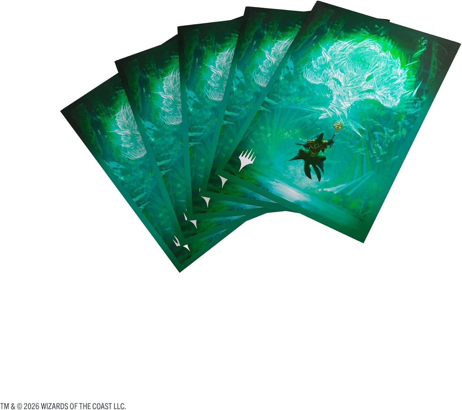 Gamegenic | Magic: The Gathering | Secrets of Strixhaven Premium Art Sleeves - Mana 5 | Trading Card Game Accessory | Ages 13+