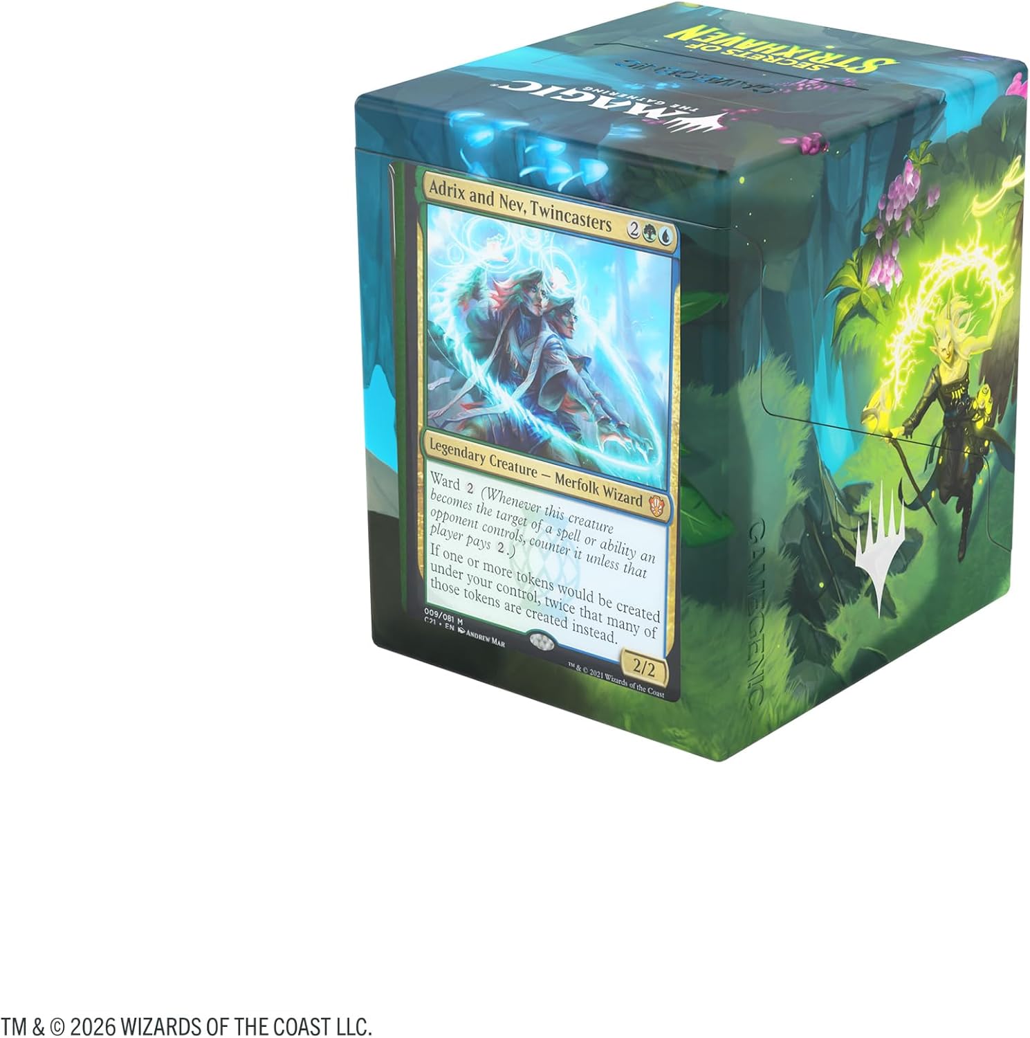 Gamegenic | Magic: The Gathering | Secrets of Strixhaven Bastion 100+ XL - Iconic Characters 1 | Trading Card Game Accessory | Ages 13+