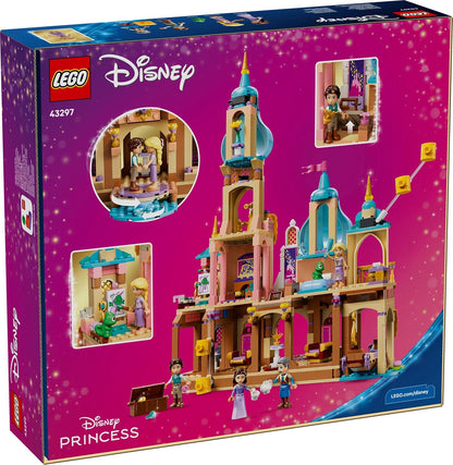 LEGO | Disney Princess Rapunzels Kasteel Bouwpakket voor Kinderen met 4 Poppetjes, Pascal Figuur en Accessoires - Cadeau voor Meisjes en Jongens vanaf 6 Jaar en Fans van Tangled - 43297