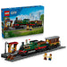 LEGO City Vintage Steam Train Toy - STEM Model Kit - Set w/Station, Track, Cab Controls, Stop Signal & 5 Minifigures - Birthday Gift for 7+ Year Old Boys - 60511