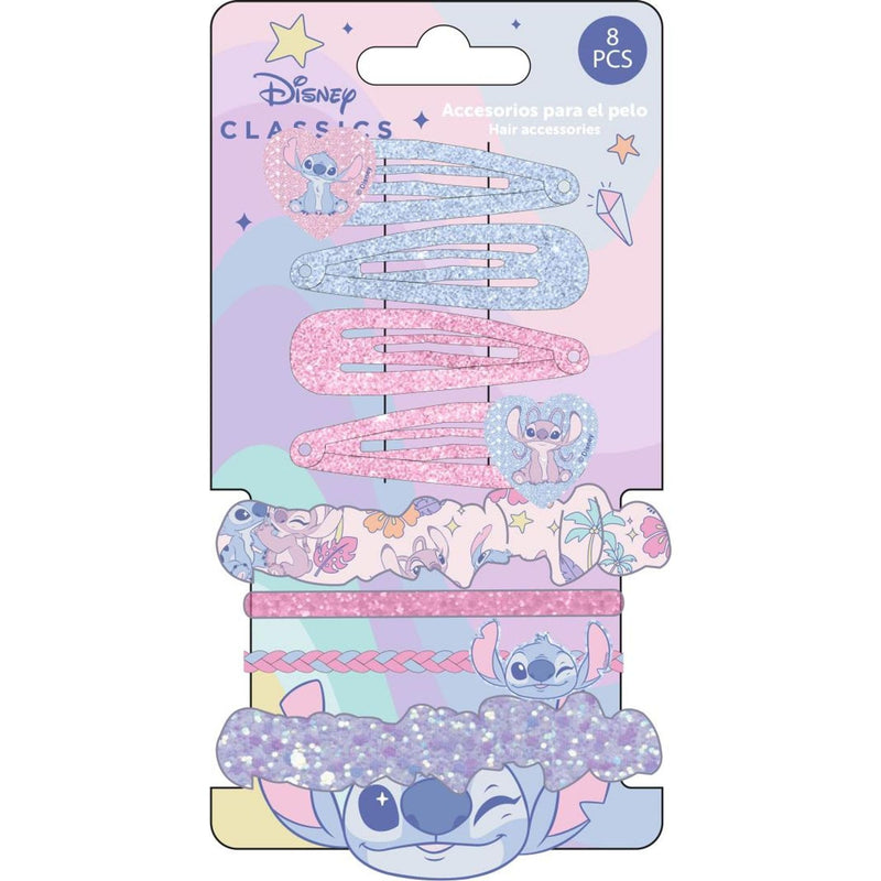 Cerda Beauty: Stitch - Hair Accessories Set (8Pcs) (2500003683)