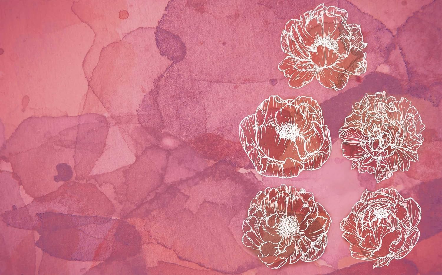 Tracing Art: Beautiful Flowers