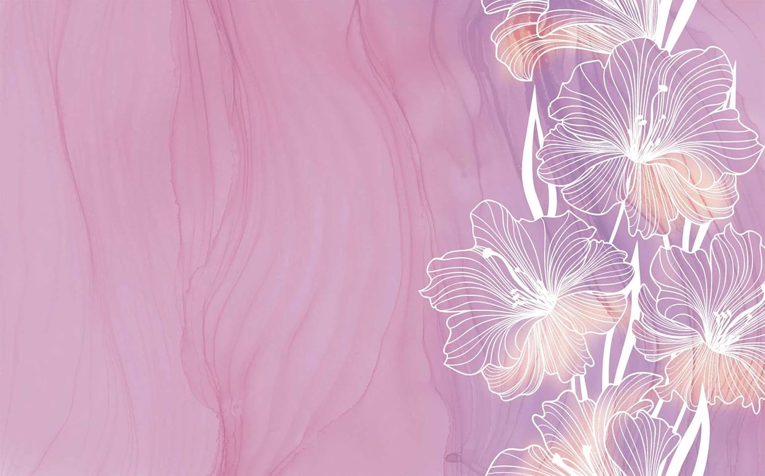 Tracing Art: Beautiful Flowers