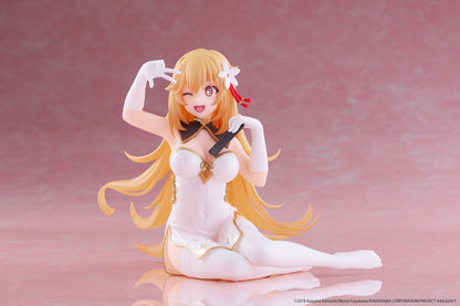 A Certain Scientific Railgun - Statua in PVC da tavolo, carina statuetta Misaki Shokuho vestito cinese, versione 13 cm