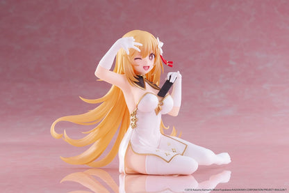 A Certain Scientific Railgun - Statua in PVC da tavolo, carina statuetta Misaki Shokuho vestito cinese, versione 13 cm