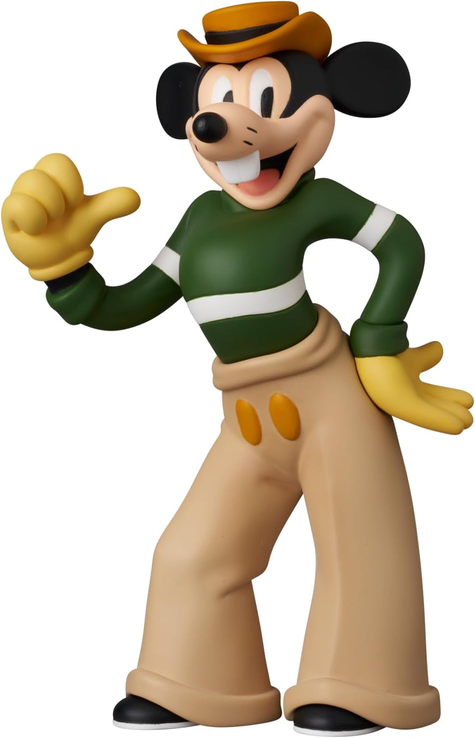 Medicom Toy UDF - Figura ultra dettagliata n. 860 Disney Series 11 Mortimer Mouse Mouth, altezza totale circa 100 mm, non in scala, dipinta e assemblata