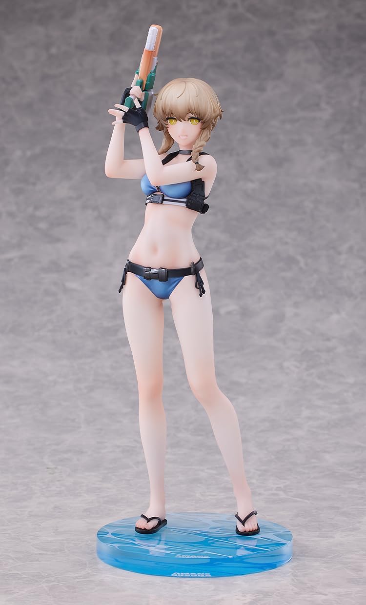 Steins Gate Pvc Statue 1/7 Suzuha Amane: Swimsuit Ver. 26 Cm