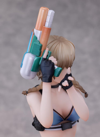 Steins Gate Pvc Statue 1/7 Suzuha Amane: Swimsuit Ver. 26 Cm