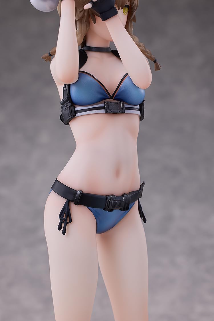 Steins Gate Pvc Statue 1/7 Suzuha Amane: Swimsuit Ver. 26 Cm