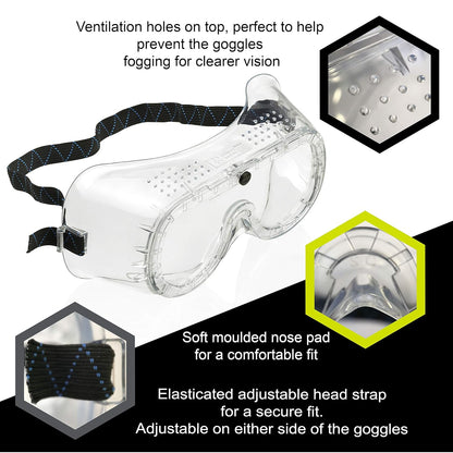 General Purpose Goggles Direct Vent