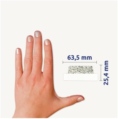 Avery Italia 74179 Indici Segna Pagina Adesivi 63,5x25,4mm, 24 Indici, 4 Fantasie Olografiche