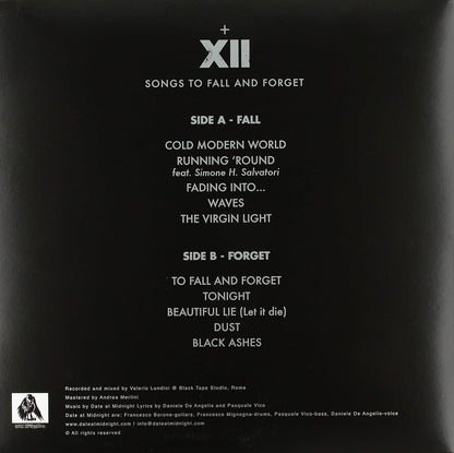 Songs To Fall And Forget