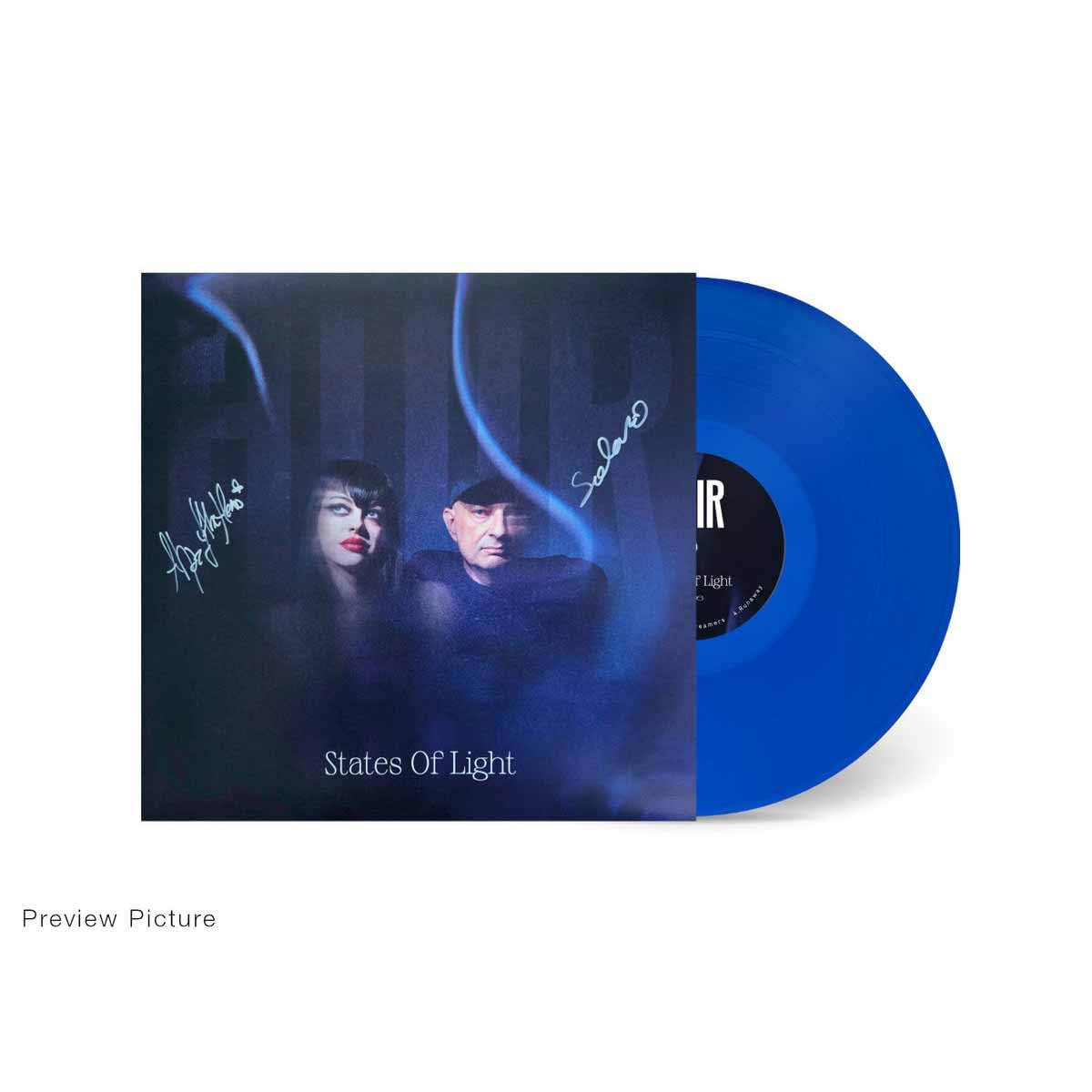 Huir - States Of Light (Transparent Blue Vinyl)