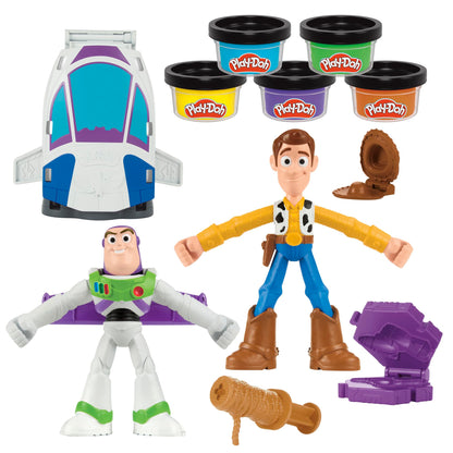 Play-Doh Toy Story Space Creations Playset, Arts & Crafts, Disney Toys for Children Aged 4+