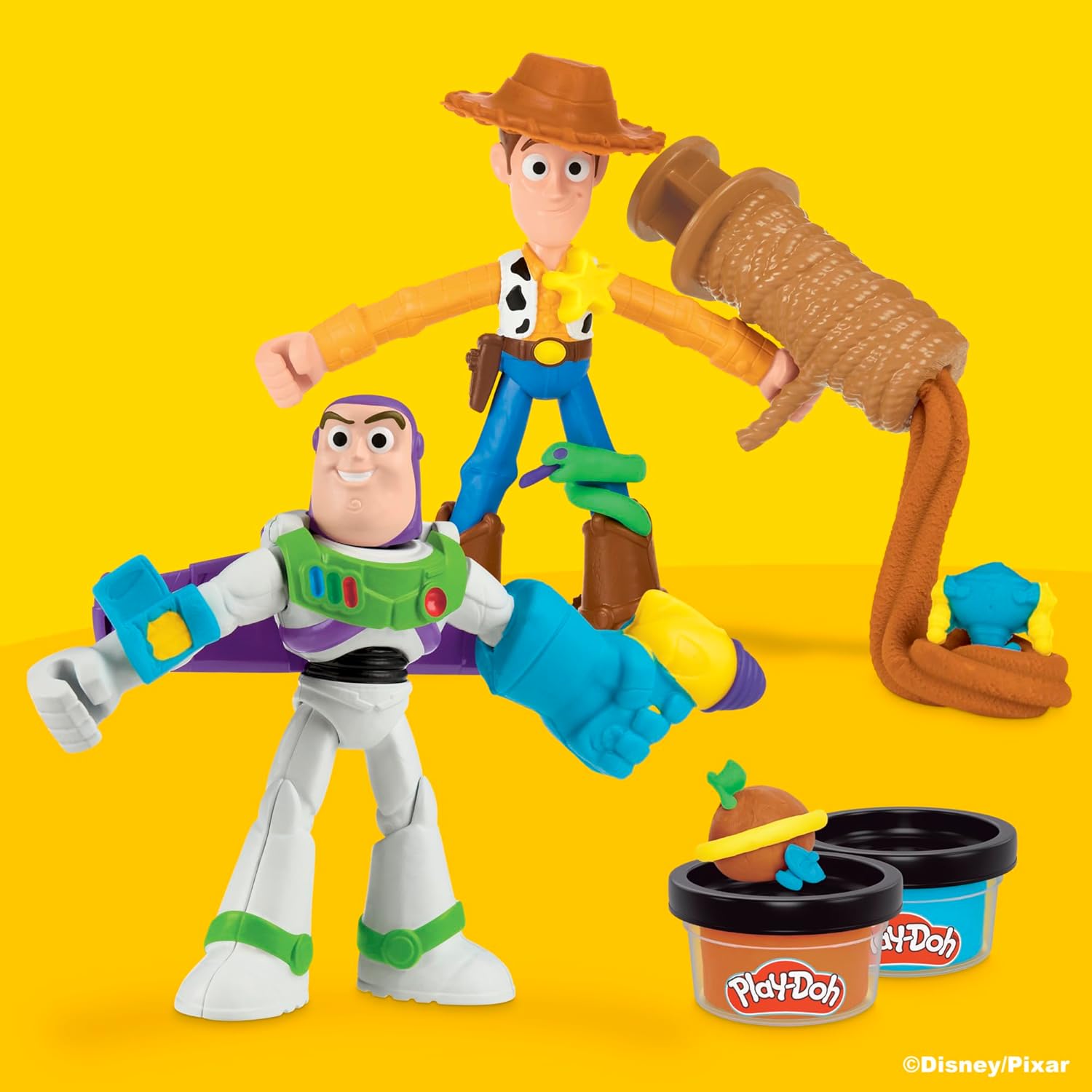 Play-Doh Toy Story Space Creations Playset, Arts & Crafts, Disney Toys for Children Aged 4+
