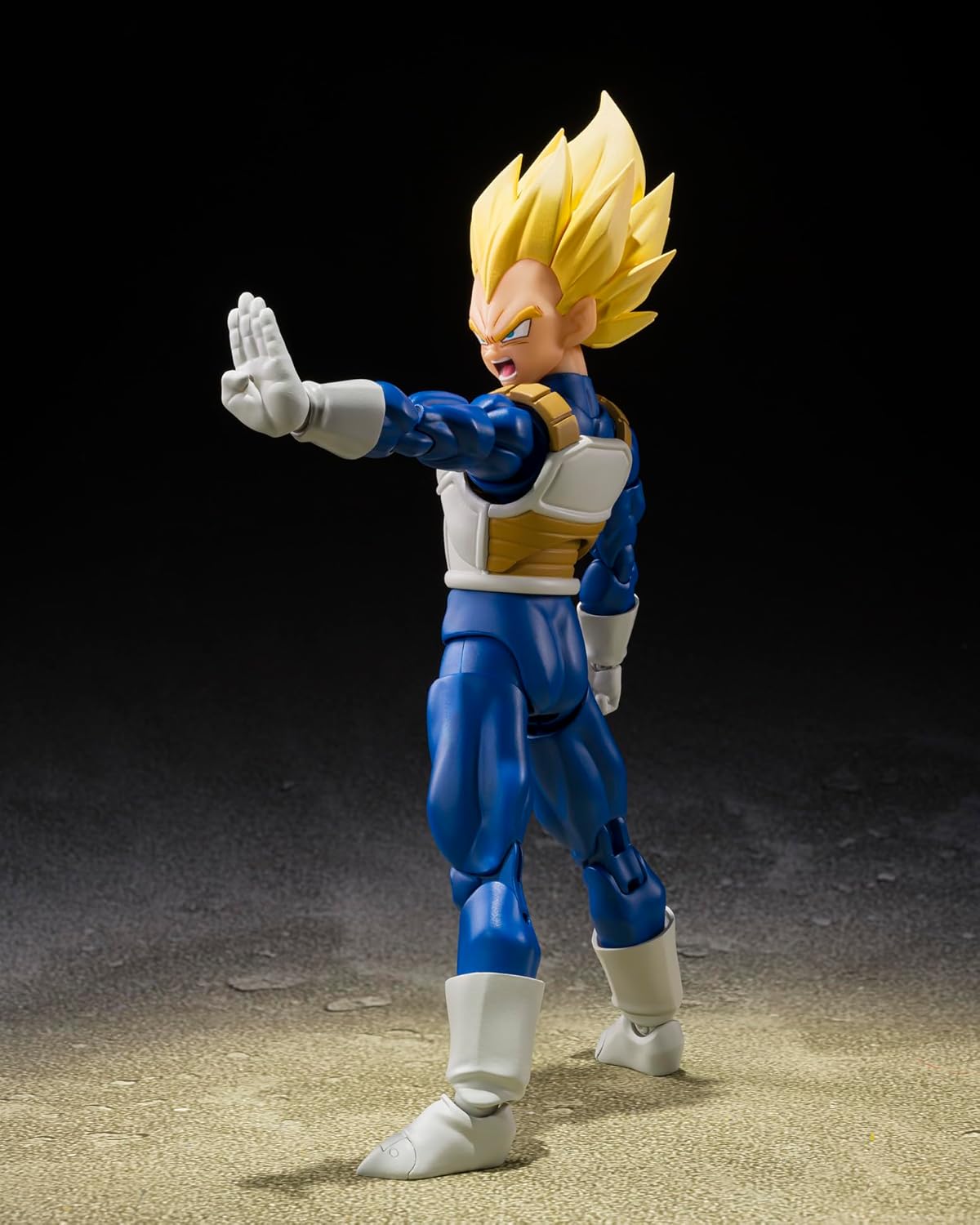 TAMASHII NATIONS Dragon Ball Z – Figurine Super Saiyan Vegeta (Dangerous Pride) S.H.Figuarts