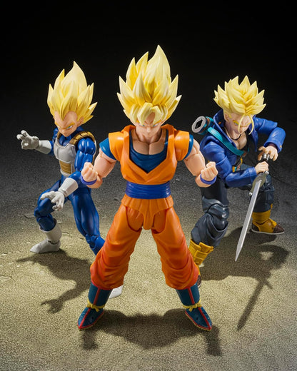 TAMASHII NATIONS Dragon Ball Z – Figurine Super Saiyan Vegeta (Dangerous Pride) S.H.Figuarts